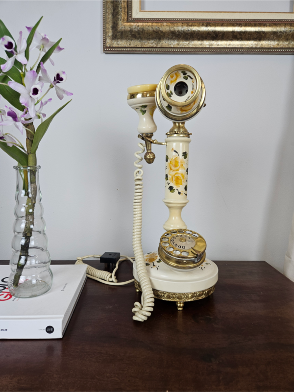 Antigo Telefone de Mesa Teleart